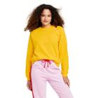 Women's Lego Minifigure Embroidered Sweatshirt - Lego Collection X Target Yellow Xxs