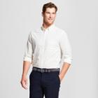 Men's Standard Fit Northrop Long Sleeve Button-down Shirt - Goodfellow & Co Eco White