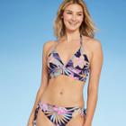 Women's Faux Wrap Bikini Top - Kona Sol Multi M,
