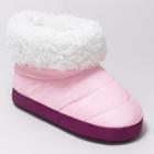 Toddler Girls' Surprize By Stride Rite Carl Bootie Slippers - Pink