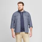 Men's Tall Long Sleeve Denim Shirt - Goodfellow & Co Bergen Blue