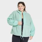 Women's Plus Size Full-zip Jacket - All In Motion Jade