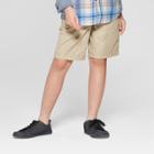 Boys' Pull-on Chino Shorts - Cat & Jack Khaki (green)