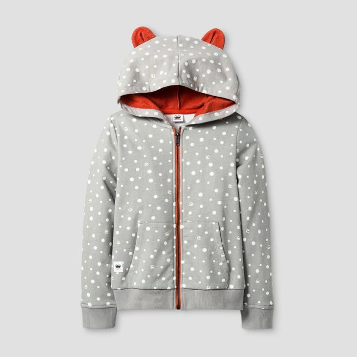 Girls' Toca Boca Costume Hoodie - Gray