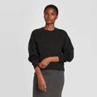 Women's Crewneck Sweatshirt - Prologue Black