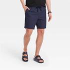 Men's 7 Elevated Novelty E-waist Pull-on Shorts - Goodfellow & Co Black