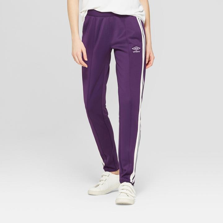 Umbro Women's Track Pants Dark Purple