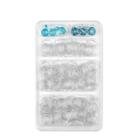 Scunci Frozen 2 Clear Polybands With Silver Glitter