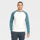 Men's Standard Fit Pullover Sweatshirt - Goodfellow & Co Blue