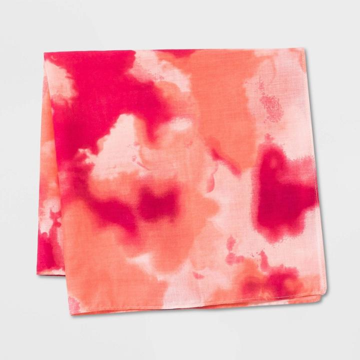 Girls' Tie-dye Costume Mask - Cat & Jack Pink