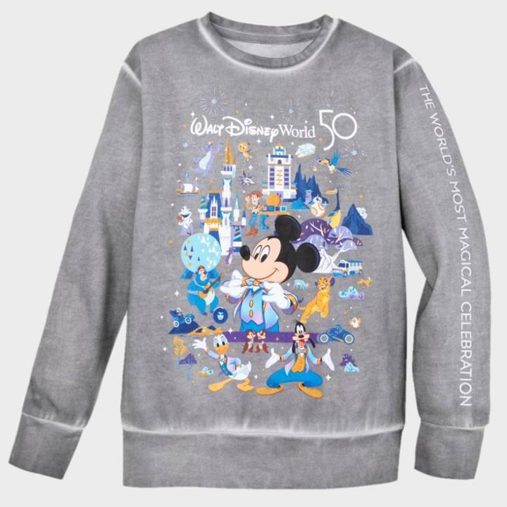Boys' Disney Mickey Mouse & Friends Graphic Pullover Sweatshirt - Xs - Disney