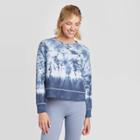 Women's Crew Neck Long Sleve Fleece - Joylab Blue