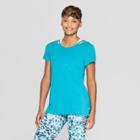 Women's Mesh And Tie Back T-shirt - C9 Champion Turquoise