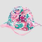 Baby Girls' Floral Bucket Swim Hat - Just One You Made By Carter's Pink 6-12m, Infant Girl's, Blue Pink