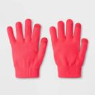 Women's Gloves - Wild Fable Pink One Size, Women's