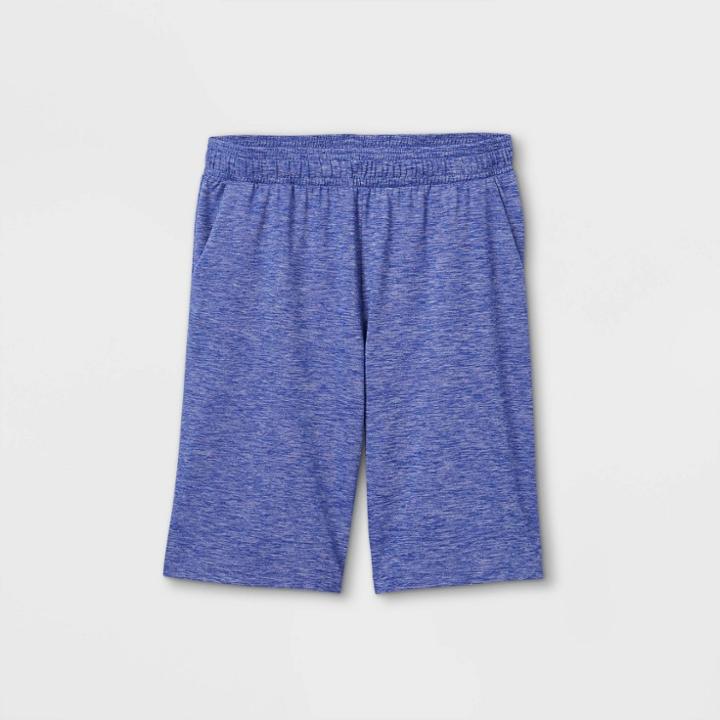 Boys' Soft Gym Shorts - All In Motion Bright Blue