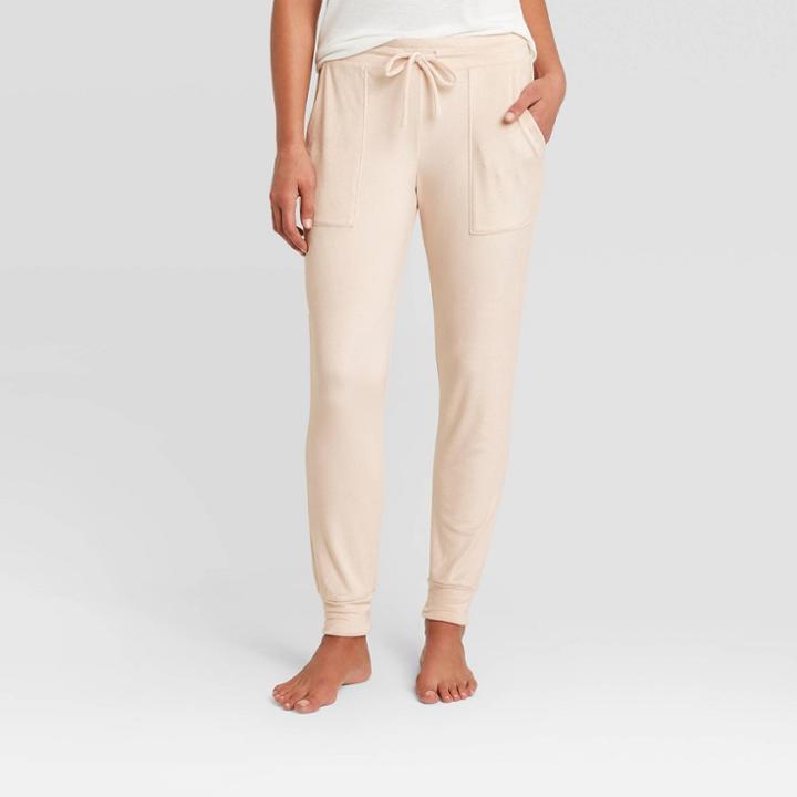 Women's Cozy Fleece Lounge Pajama Pants - Stars Above