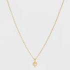 Sugarfix By Baublebar 14k Gold Plated Celestial Pendant Necklace - Gold