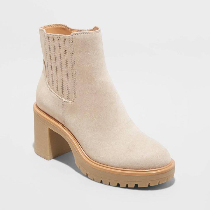 Women's Katrina Platform Boots - Universal Thread Tan