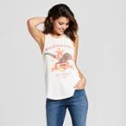 Women's Budweiser Graphic Tank Top - White