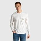 Men's United By Blue Keep It Clean Long Sleeve Graphic T-shirt - Bone White