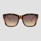 Women's Surf Plastic Sunglasses - A New Day Off White, Women's, Size: Small, Blue/white