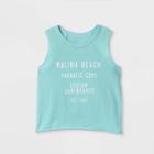 Grayson Mini Toddler Girls' Malibu Beach Tank Top - Blue