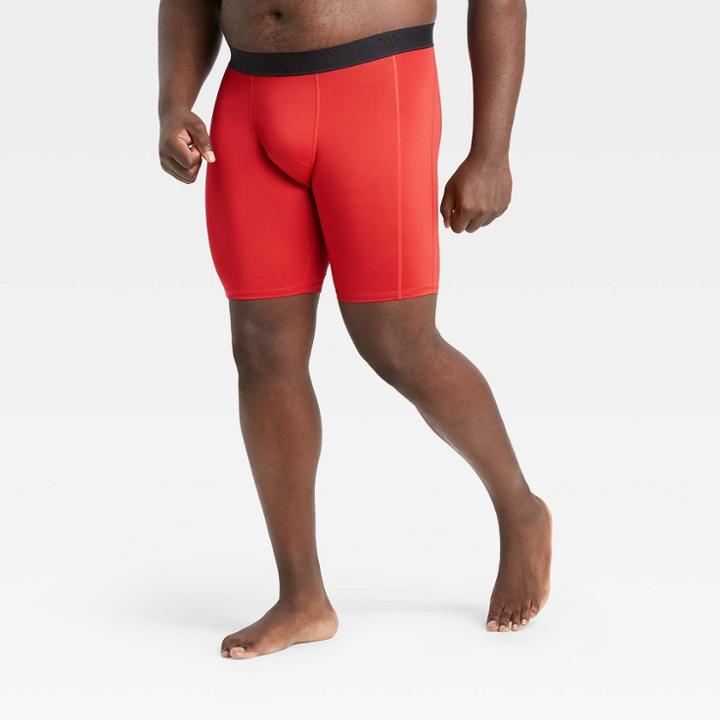 Men's 6 Fitted Shorts - All In Motion Red S, Men's,
