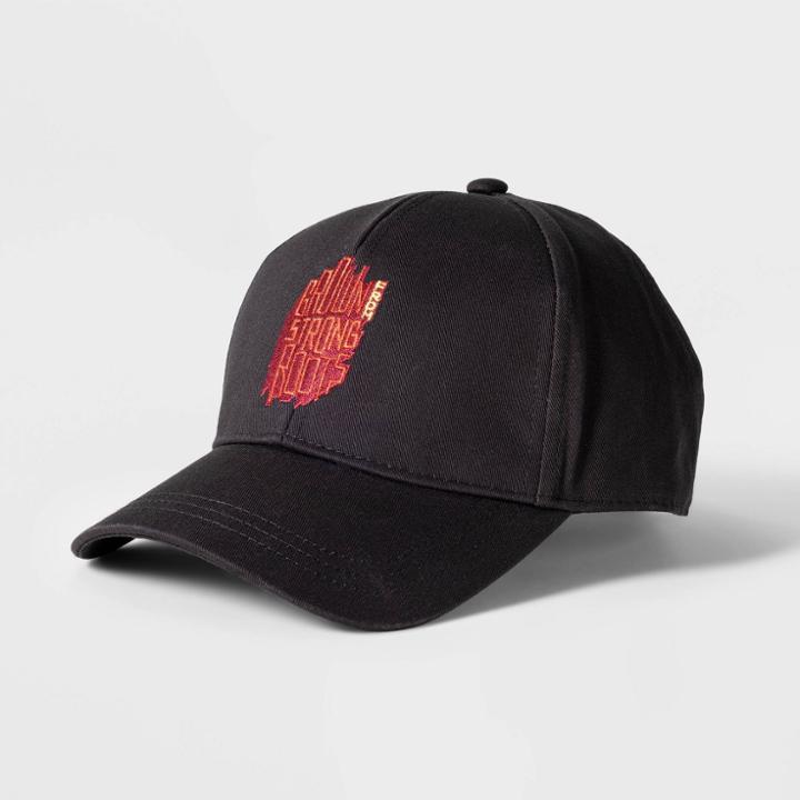 No Brand Black History Month Adult Grown From Strong Roots Satin Lined Baseball Hat - Black