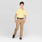 Boys' Uniform Short Sleeve Pique Polo Shirt - Cat & Jack Yellow