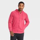 All In Motion Men's Cotton Fleece Full Zip Hoodie - All In