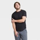 Men's Short Sleeve Soft Gym T-shirt - All In Motion Black S, Men's,