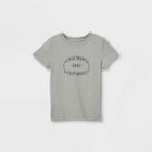 Toddler Boys' 'everybody Love Everybody' Graphic Short Sleeve T-shirt - Cat & Jack Medium Heather Gray
