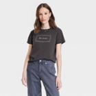 Doe. Women's Be Kind Short Sleeve Graphic T-shirt - Black