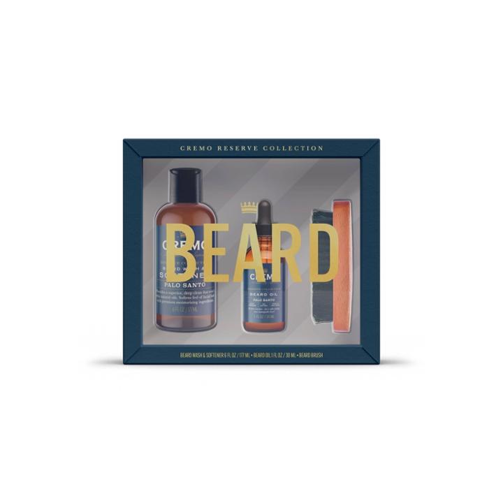 Cremo Palo Santo Beard Grooming Gift Set - 17 Fl Oz