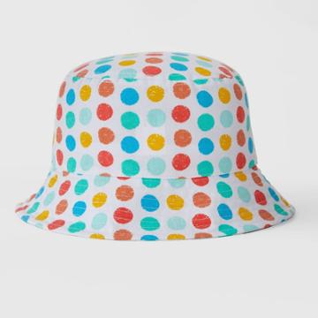 Kids' Hat Dotted - Sun Squad , Blue/red/yellow