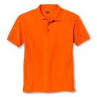 Dickies Young Men's Pique Polo Orange