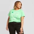 Doe. Women's Plus Size You Can Find Me In The Pub Short Sleeve T-shirt - Doe - Green 1x, Women's,