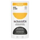 Schmidt's Here + Now Activated Charcoal Sensitive Skin Natural Deodorant