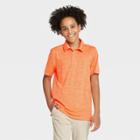 Boys' Golf Polo Shirt - All In Motion Orange