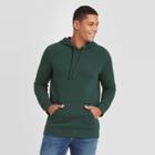Men's Regular Fit Fleece Pullover Hoodie - Goodfellow & Co Dark Green