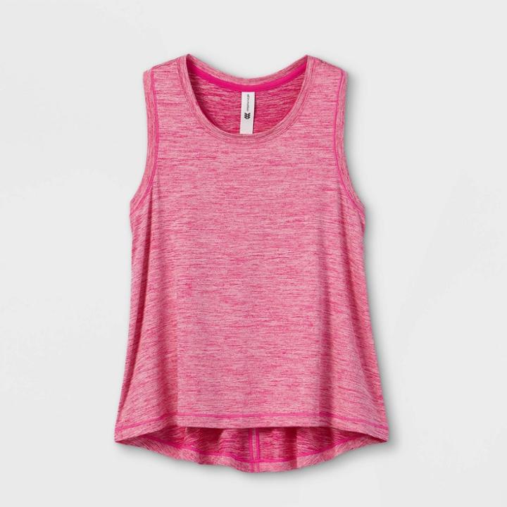 Girls' Crop Tank Top - All In Motion Fuchsia