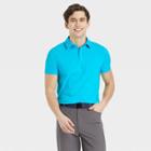 Men's Supima Cotton Polo Shirt - All In Motion Turquoise Blue