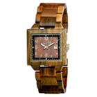Men's Earth Wood Culm Watch With Luminous Hands - Brown