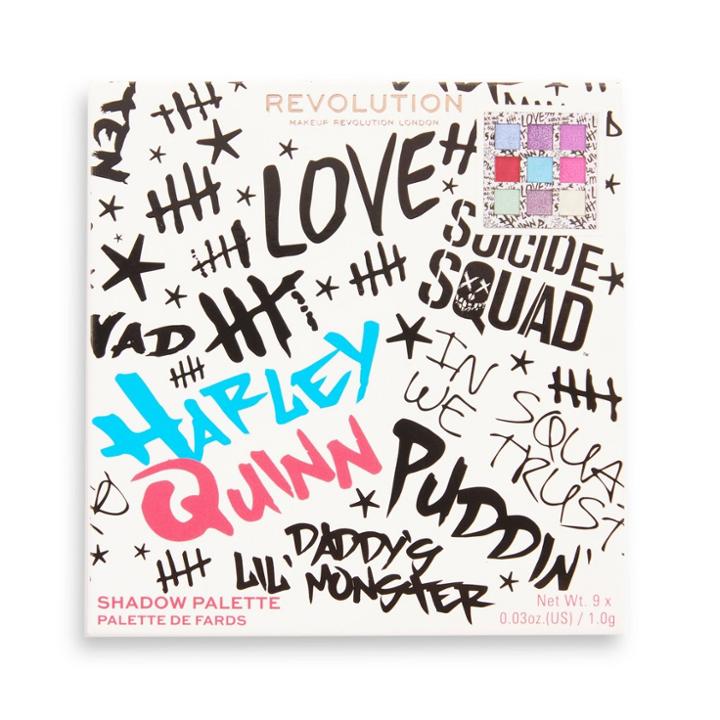 Makeup Revolution X Harley Quinn Eyeshadow Palette - Daddys Little Monster
