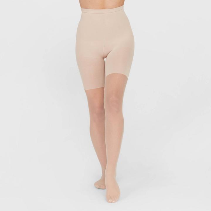 Assets By Spanx Women's High-waist Perfect Pantyhose - Nude