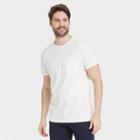 Men's Regular Fit Short Sleeve Crewneck T-shirt - Goodfellow & Co White