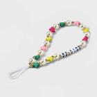 'be Kind' Phone Charm - Little Words Project Green/white