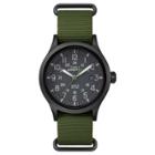 Men's Timex Expedition Scout Watch With Nato Nylon Strap - Black/green Tw4b047009j,