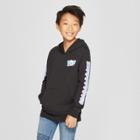 Boys' Halloween Long Sleeve Sweatshirt - Art Class Black L,